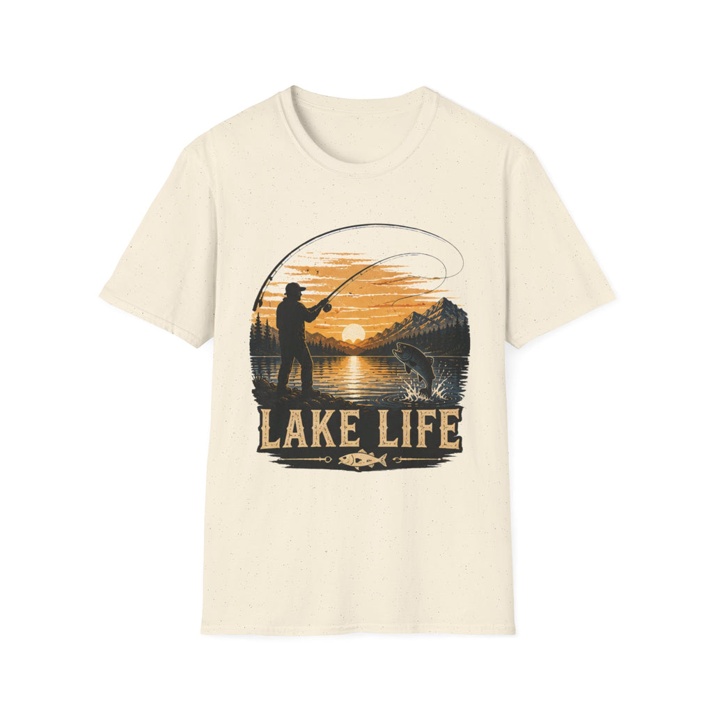 Lake Life Fishing Shirt, Fishing Graphic Tee, Fisherman Gift for Him, Outdoor Nature Shirt, Camping Lake Tee, Adventure Shirt|Fathers Day