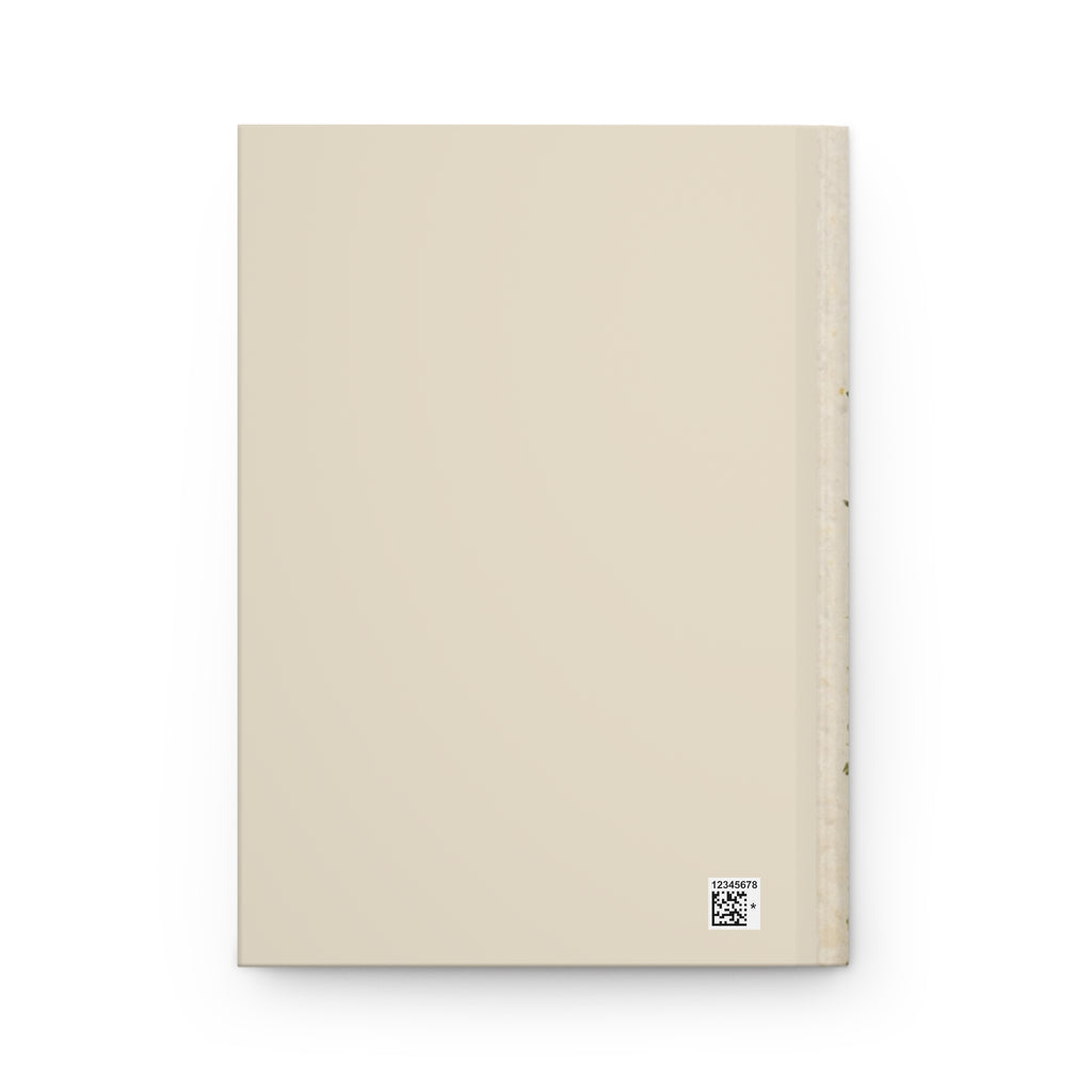 Wildflower Journal Hardcover Journal | Botanical Cover, Bloom Where You Are Planted