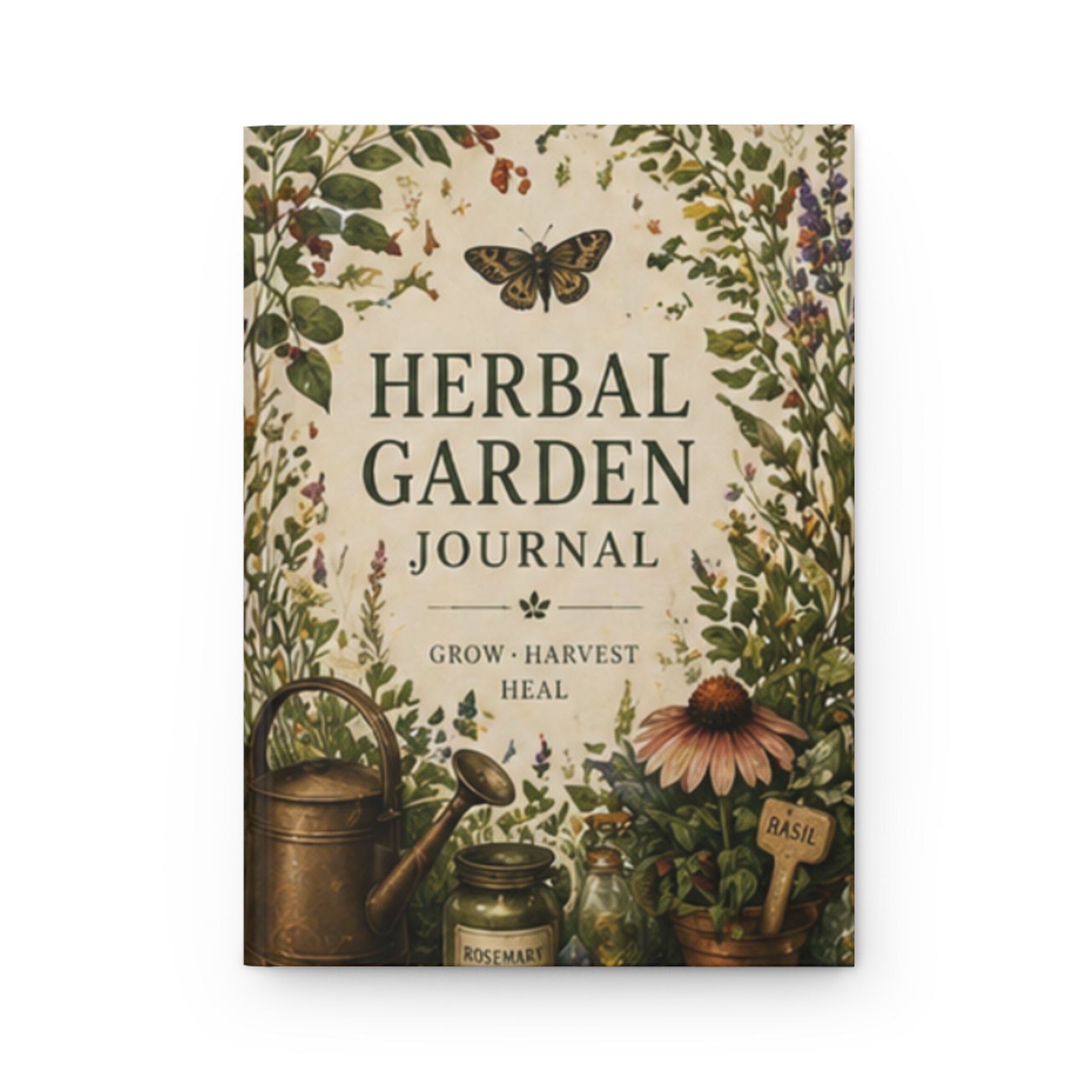 Herbal Garden Journal Hardcover