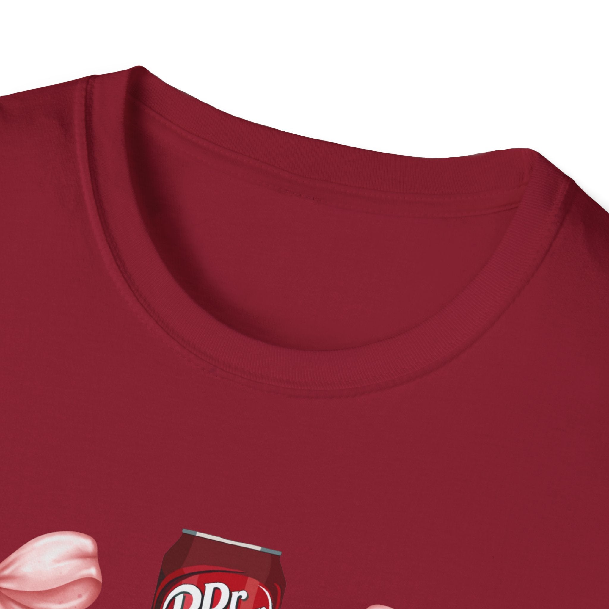 Dr Pepper Tshirt with Pink Bows  | Soda Pattern Tee