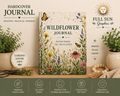Wildflower Journal Hardcover Journal | Botanical Cover, Bloom Where You Are Planted