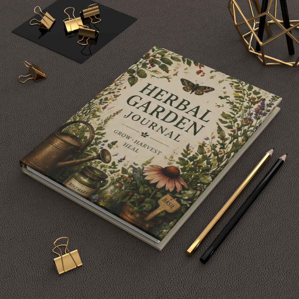 Herbal Garden Journal Hardcover