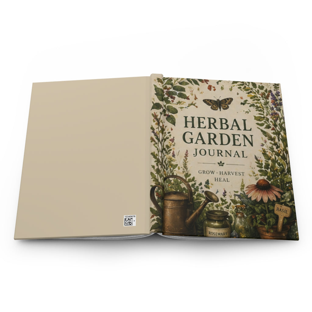 Herbal Garden Journal Hardcover