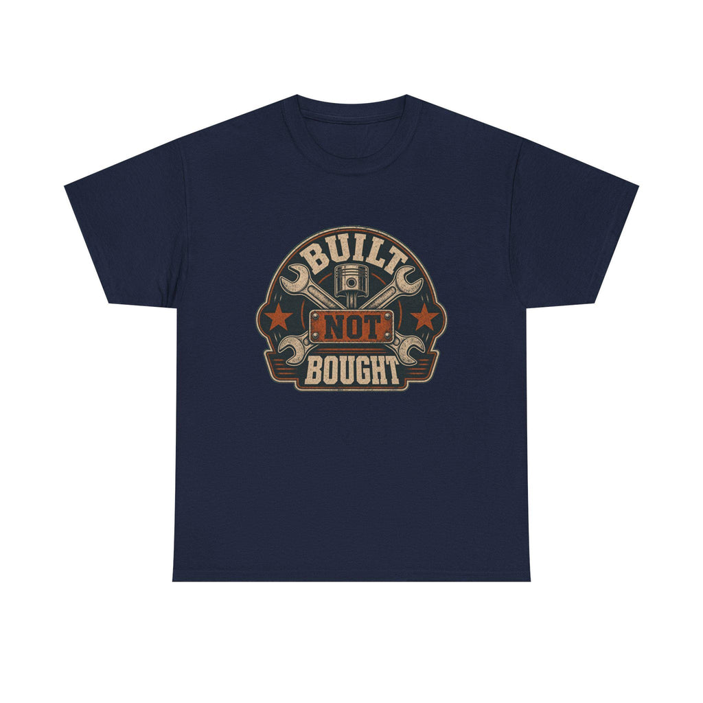 Mechanic T-Shirt, Built Not Bought Shirt, Car Guy Gift, Gearhead Dad Gift