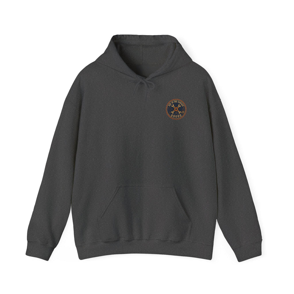 Mechanic Hoodie, Grease Grit Garage Pullover Sweatshirt, Gift for Him