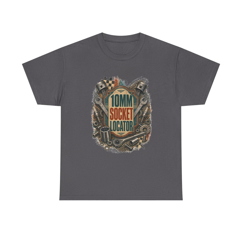 Mechanic Funny Tee,10mm Socket Locator Shirt, Gift for Dad Husband Car Guy