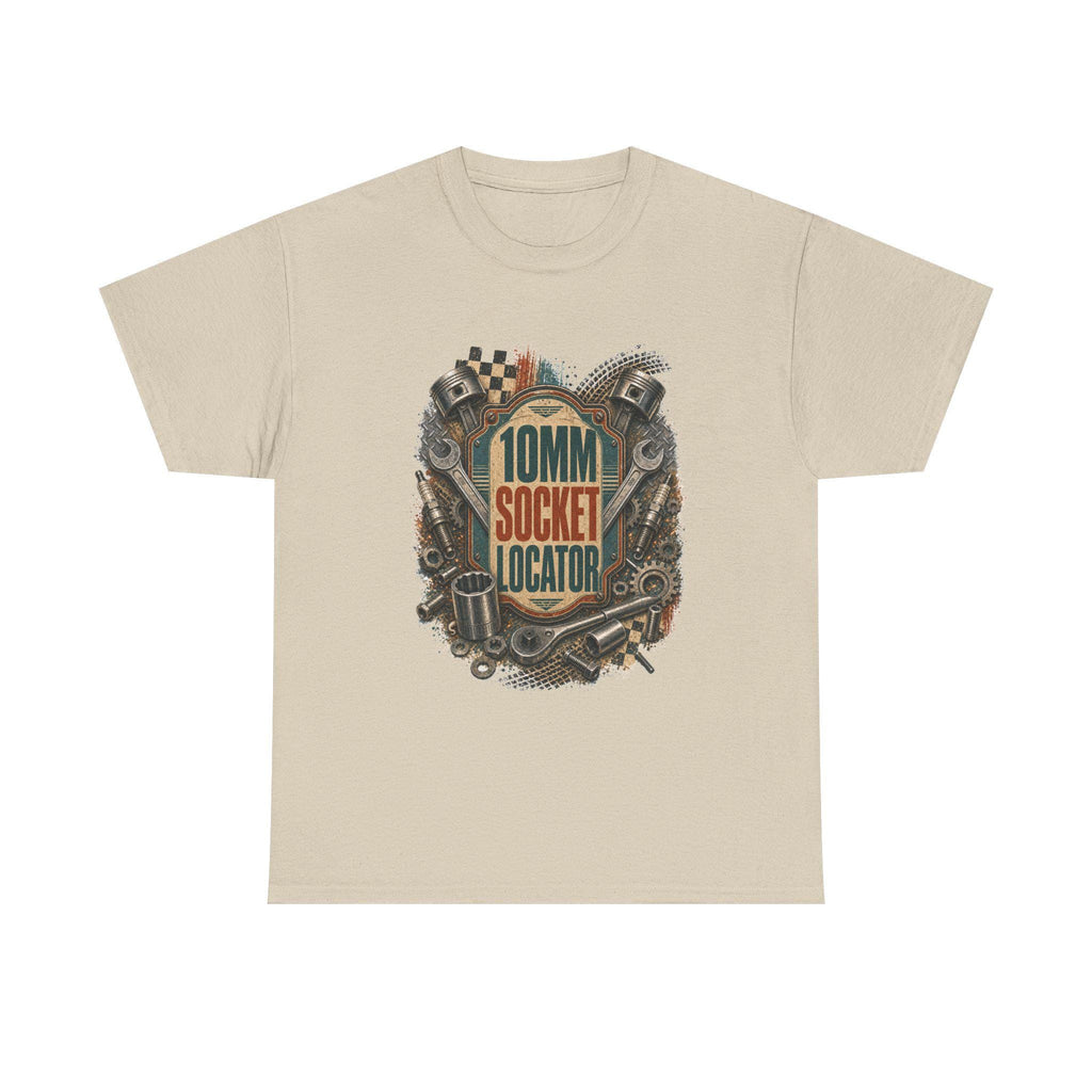 Mechanic Funny Tee,10mm Socket Locator Shirt, Gift for Dad Husband Car Guy