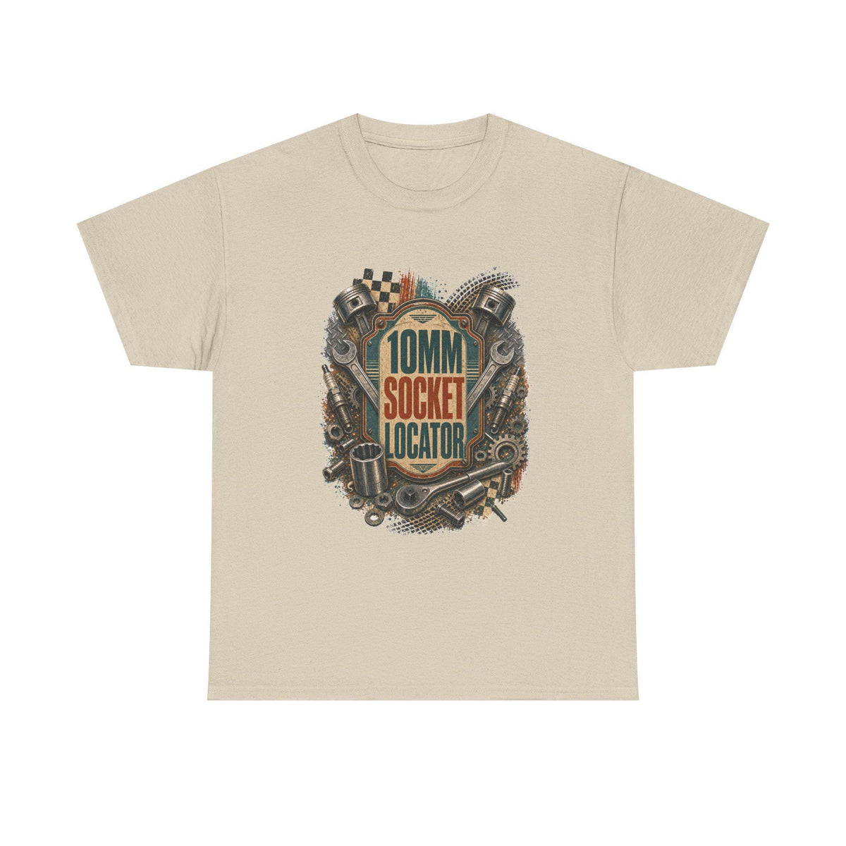 Mechanic Funny Tee,10mm Socket Locator Shirt, Gift for Dad Husband Car Guy