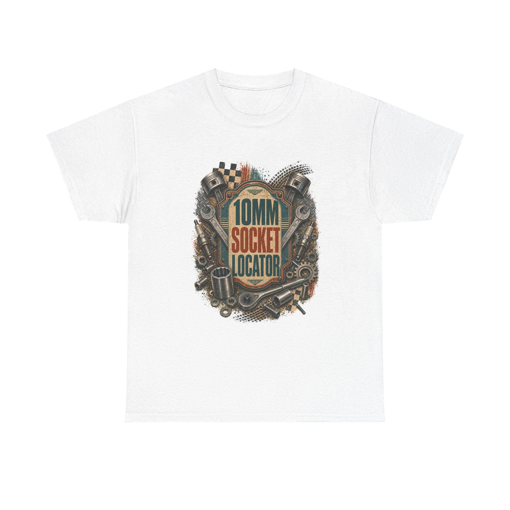 Mechanic Funny Tee,10mm Socket Locator Shirt, Gift for Dad Husband Car Guy