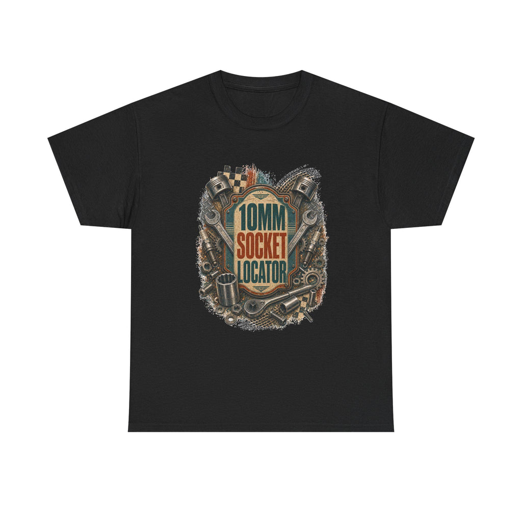 Mechanic Funny Tee,10mm Socket Locator Shirt, Gift for Dad Husband Car Guy