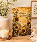 Sunflower Journal Hardcover, Floral Bouquet Notebook, Gift for Her