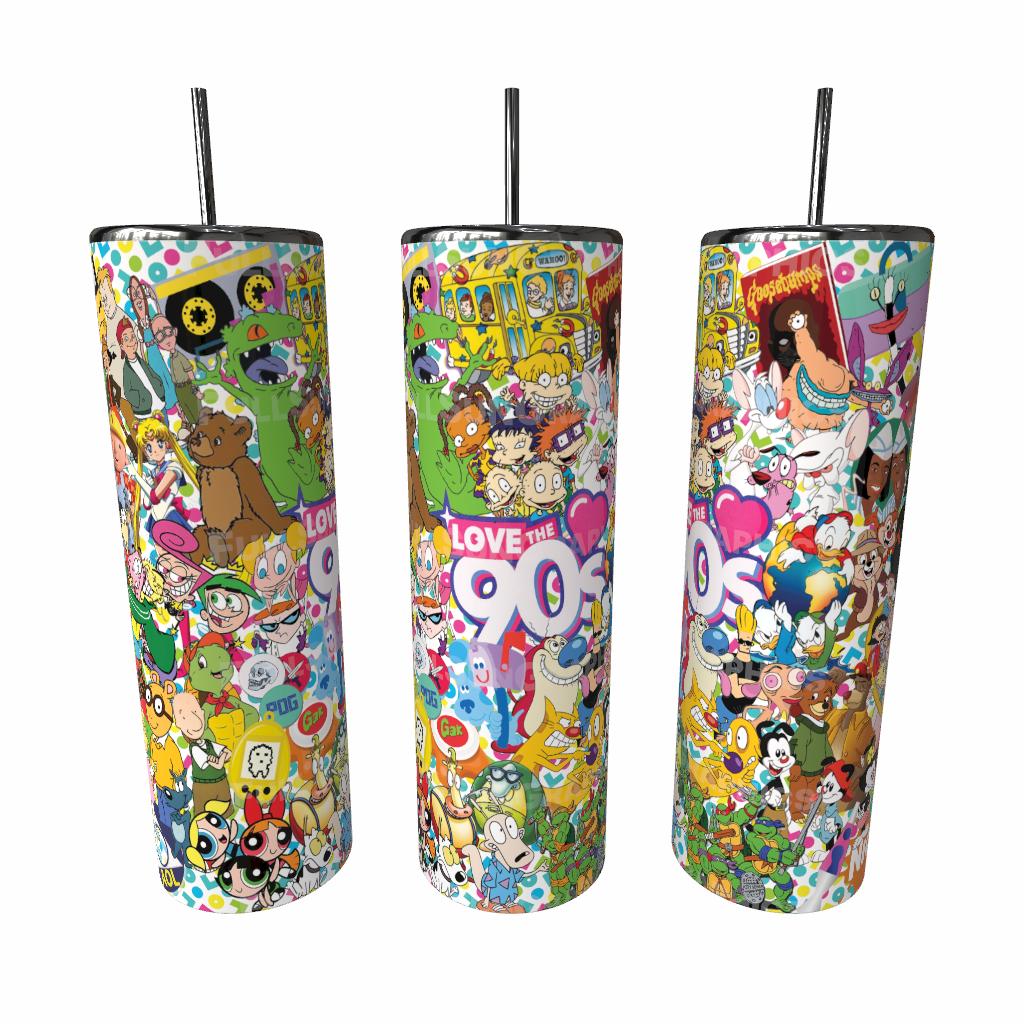 90s Tumbler|20oz/30oz Tumbler|Coffee Cup